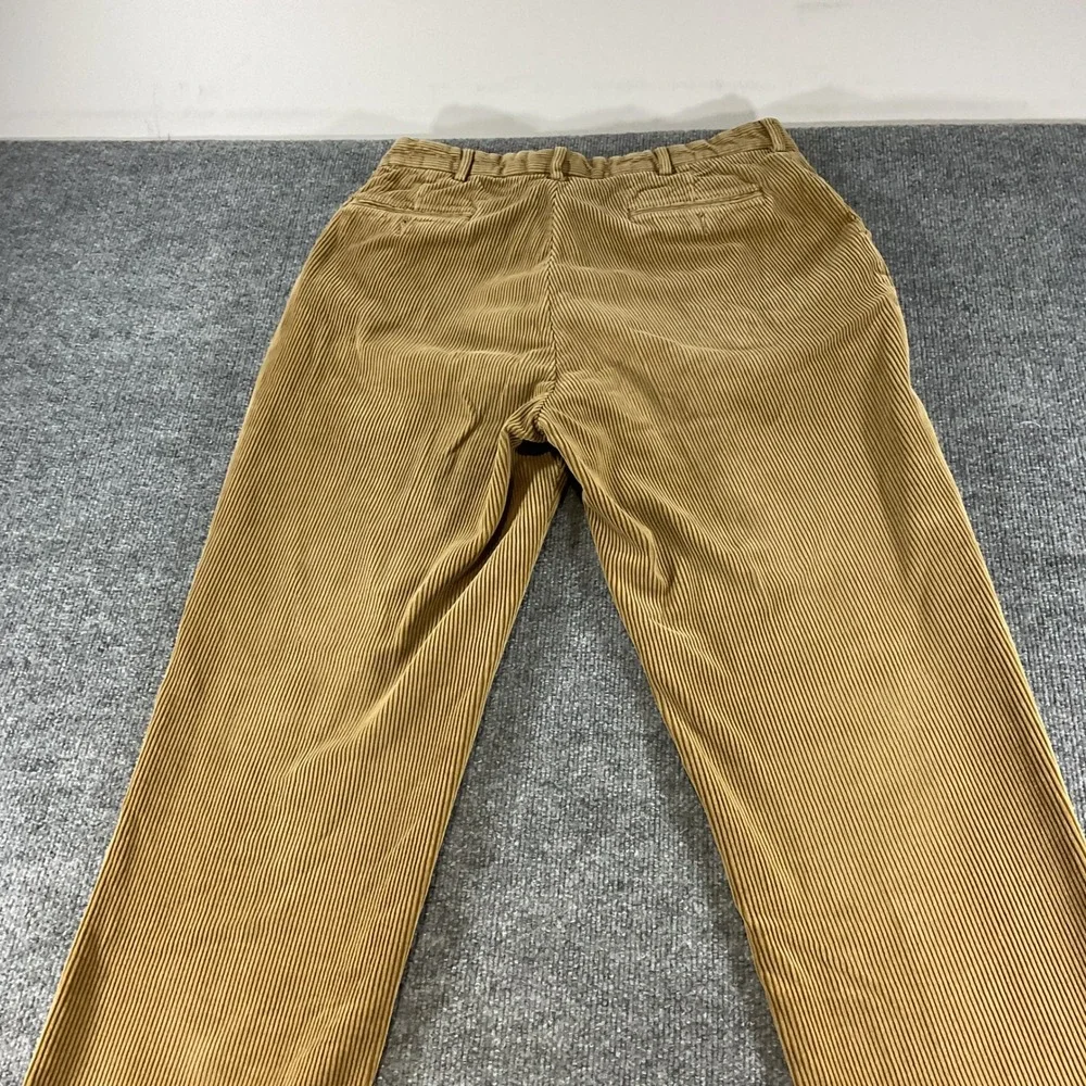 Polo Ralph Lauren Corduroy Pants Mens 36x30 Brown Classic Fit Cotton Chinos